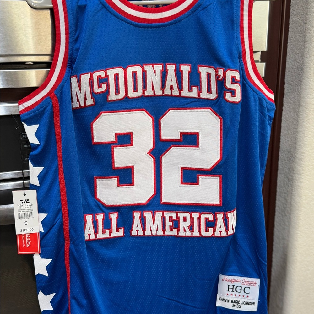 Magic Johnson All American High School Jersey